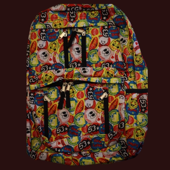 NWT Trendy Design Stylish Multiple Zippered Bag Laptop Backpack, Size XL, Unisex - Picture 1 of 8